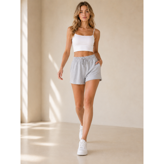 European station summer new FASHION casual shorts hot pants female pants sports furniture pure cotton Korean version loose pants